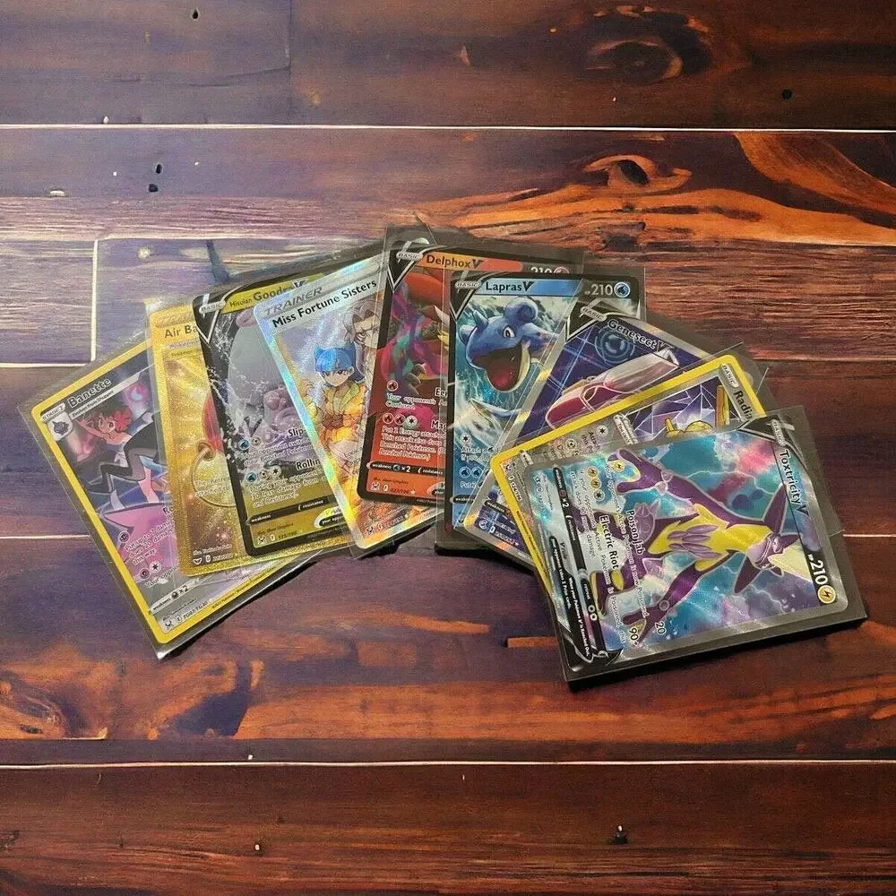 Pokémon Elite Mystery Mix: 1 Holo, Full Art, V, VMAX, Trainer - Power Unveiled